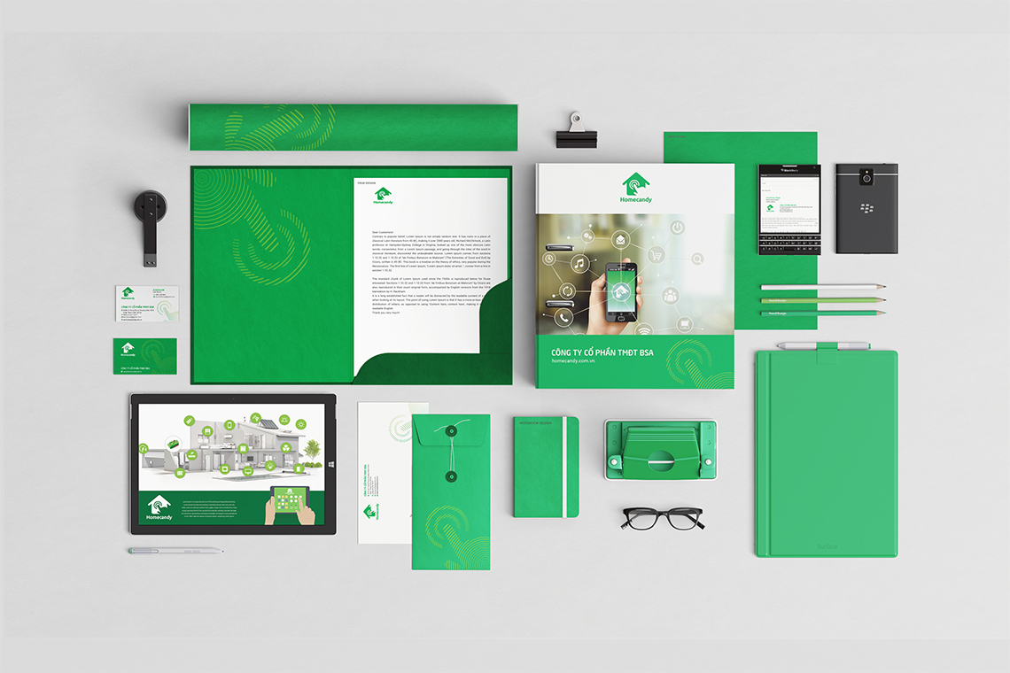 Homecandy - Thiết kế logo và nhận diện thương hiệu bất động sản Homecandy